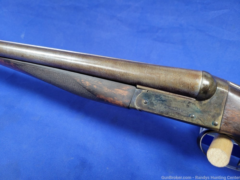 Remington Model 1900 SxS Hammerless 12 ga. Shotgun 30" Demascus Barrels-img-10