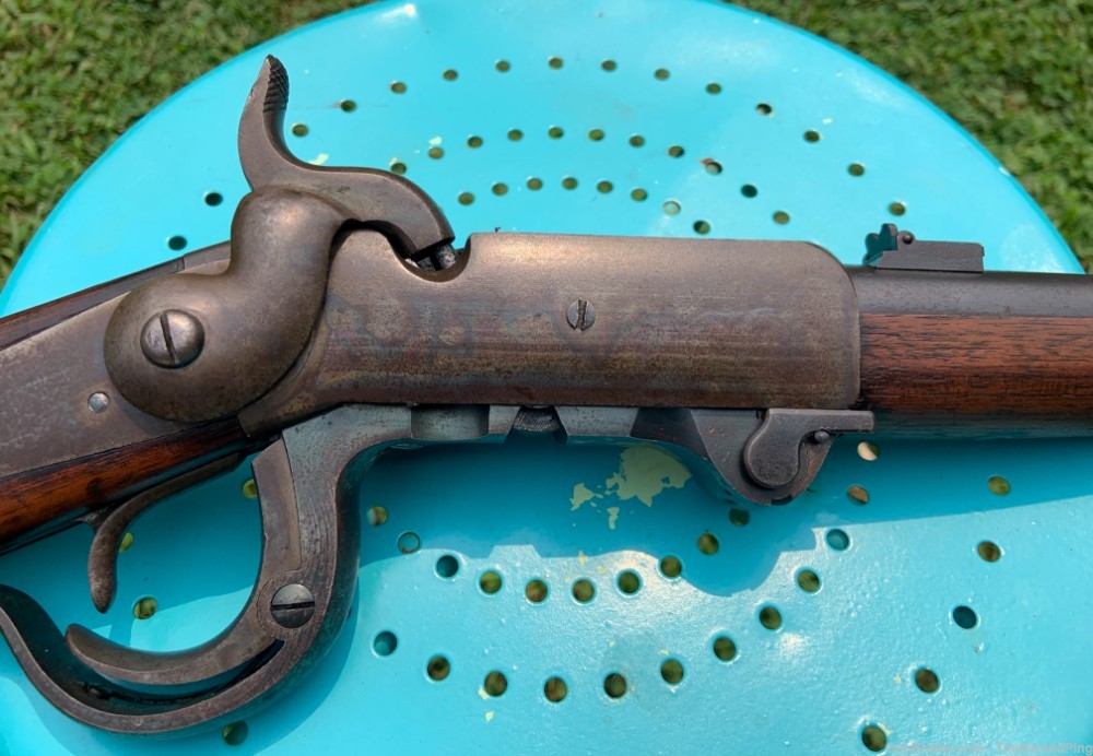 ORIGINAL Burnside Carbine American Civil War NSSA or Reenactment -img-1