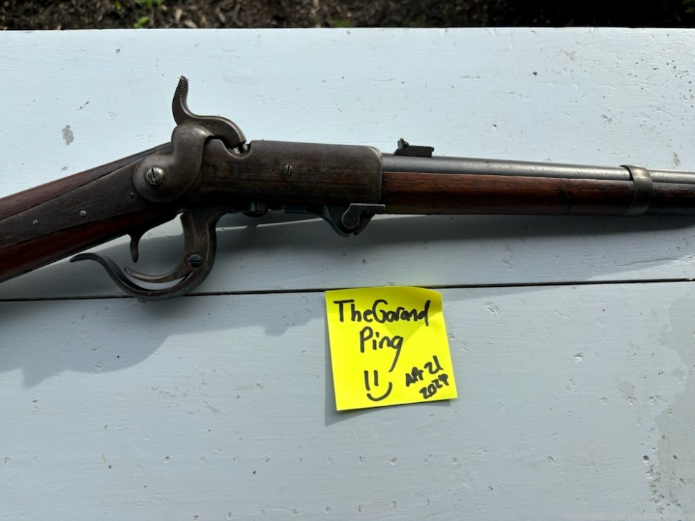 ORIGINAL Burnside Carbine American Civil War NSSA or Reenactment -img-0