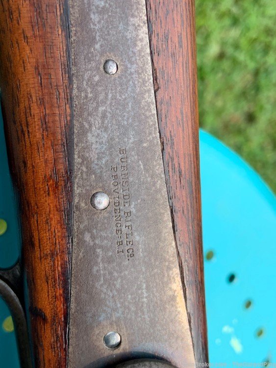 ORIGINAL Burnside Carbine American Civil War NSSA or Reenactment -img-4