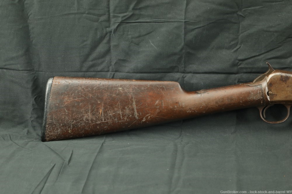 Winchester 2nd Model 1890 Takedown .22 Short Pump Action Rifle, 1901 C&R-img-3