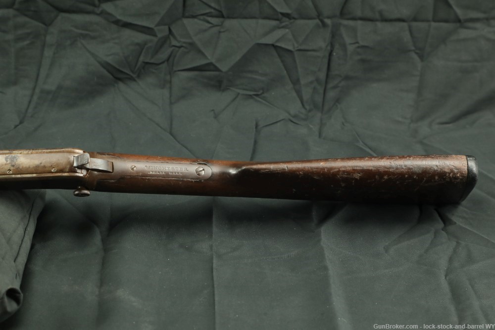 Winchester 2nd Model 1890 Takedown .22 Short Pump Action Rifle, 1901 C&R-img-17