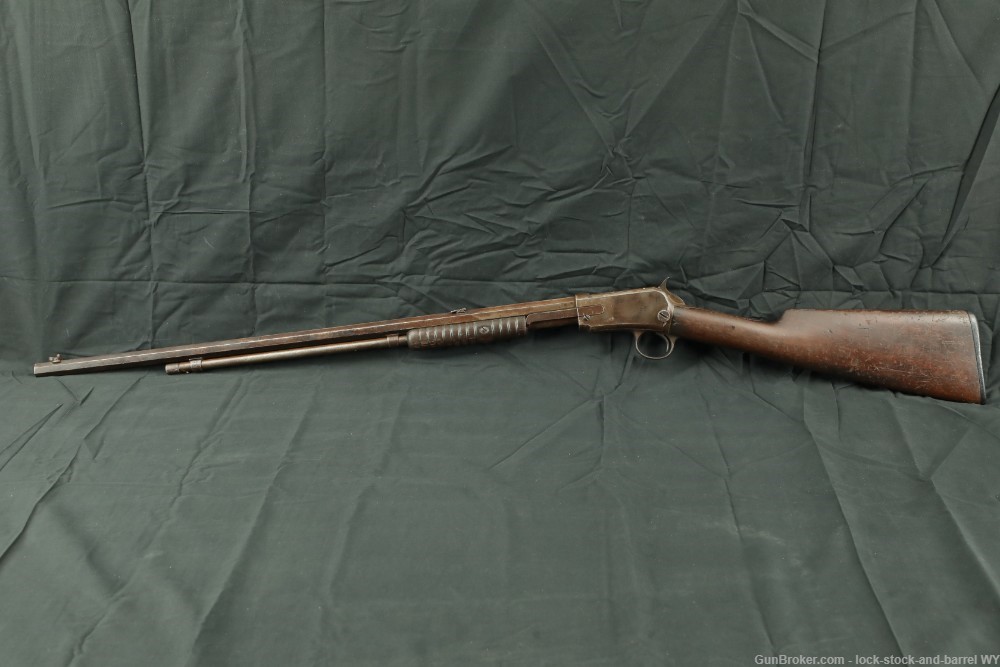 Winchester 2nd Model 1890 Takedown .22 Short Pump Action Rifle, 1901 C&R-img-8