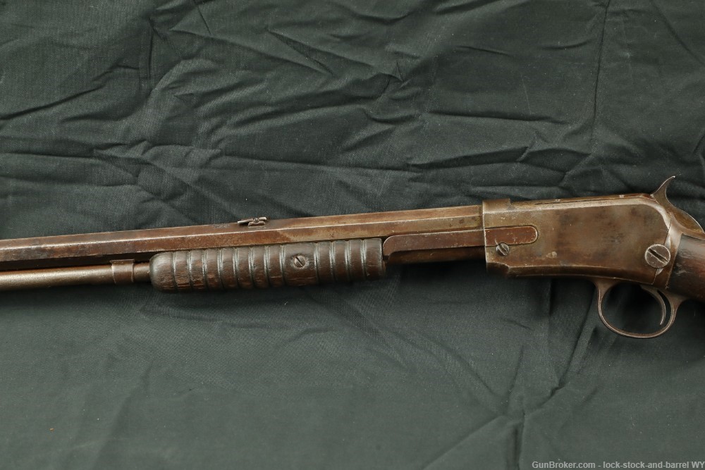 Winchester 2nd Model 1890 Takedown .22 Short Pump Action Rifle, 1901 C&R-img-11
