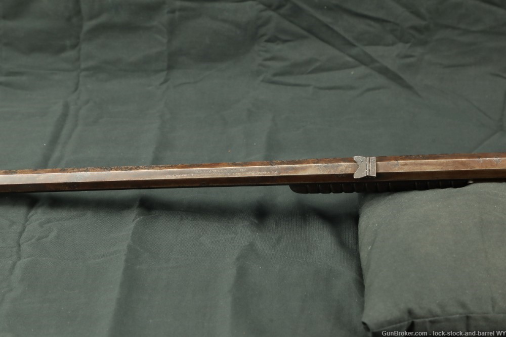 Winchester 2nd Model 1890 Takedown .22 Short Pump Action Rifle, 1901 C&R-img-15