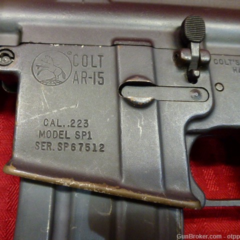 Colt Pre Ban 1976 SP1 AR15 .223 Semi Auto Rifle One Mag-img-4