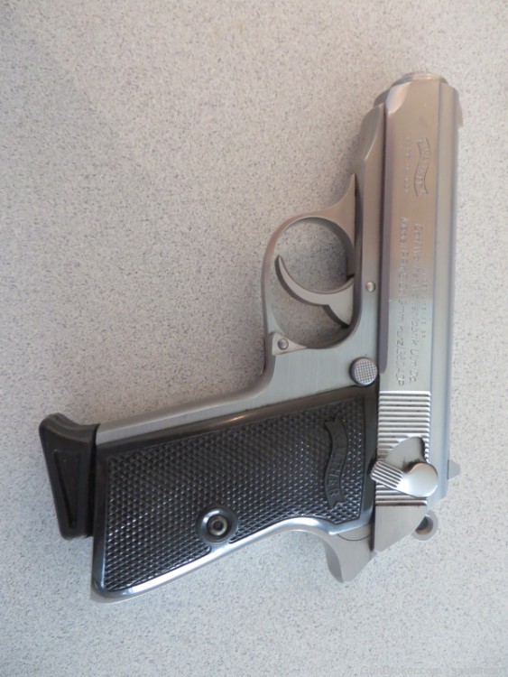 WALTHER PPK/S 9MM KURZ/380 CAL STAINLESS-img-3