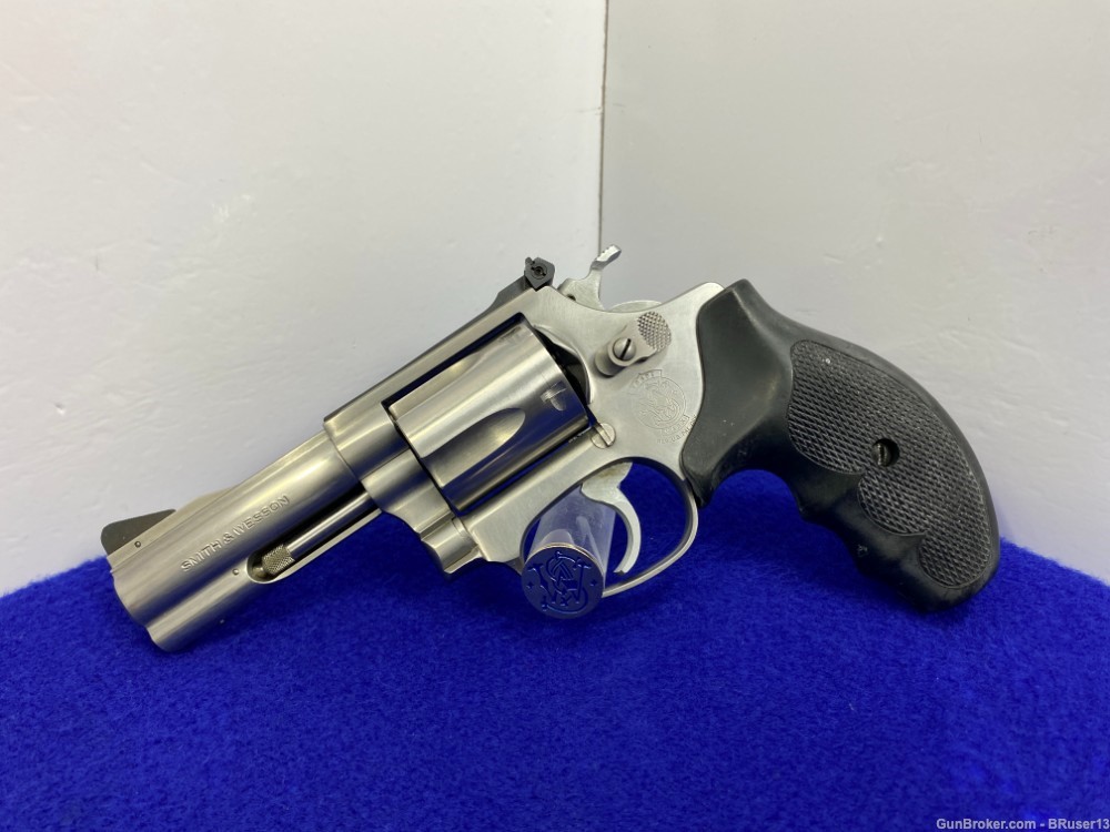 1990 Smith Wesson 60-4 .38spl Stainless *SOUGHT AFTER 3" Pre-Lock MODEL-img-4