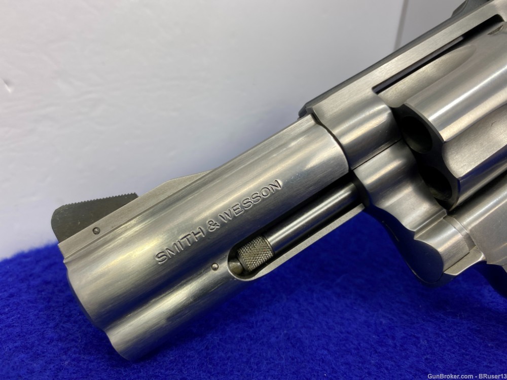 1990 Smith Wesson 60-4 .38spl Stainless *SOUGHT AFTER 3" Pre-Lock MODEL-img-14