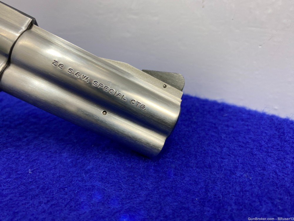 1990 Smith Wesson 60-4 .38spl Stainless *SOUGHT AFTER 3" Pre-Lock MODEL-img-29