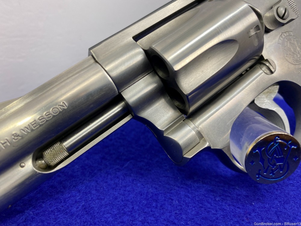 1990 Smith Wesson 60-4 .38spl Stainless *SOUGHT AFTER 3" Pre-Lock MODEL-img-10