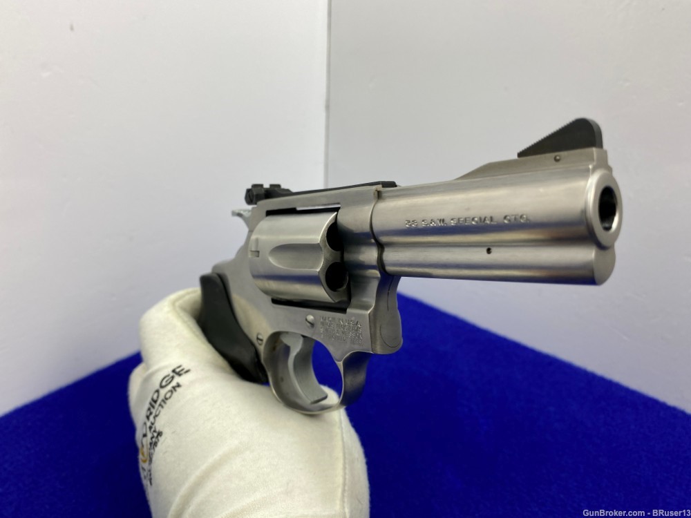 1990 Smith Wesson 60-4 .38spl Stainless *SOUGHT AFTER 3" Pre-Lock MODEL-img-45