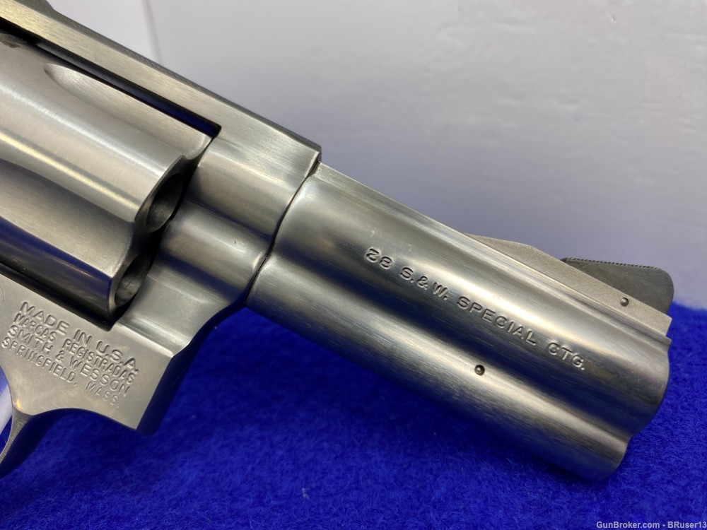 1990 Smith Wesson 60-4 .38spl Stainless *SOUGHT AFTER 3" Pre-Lock MODEL-img-28