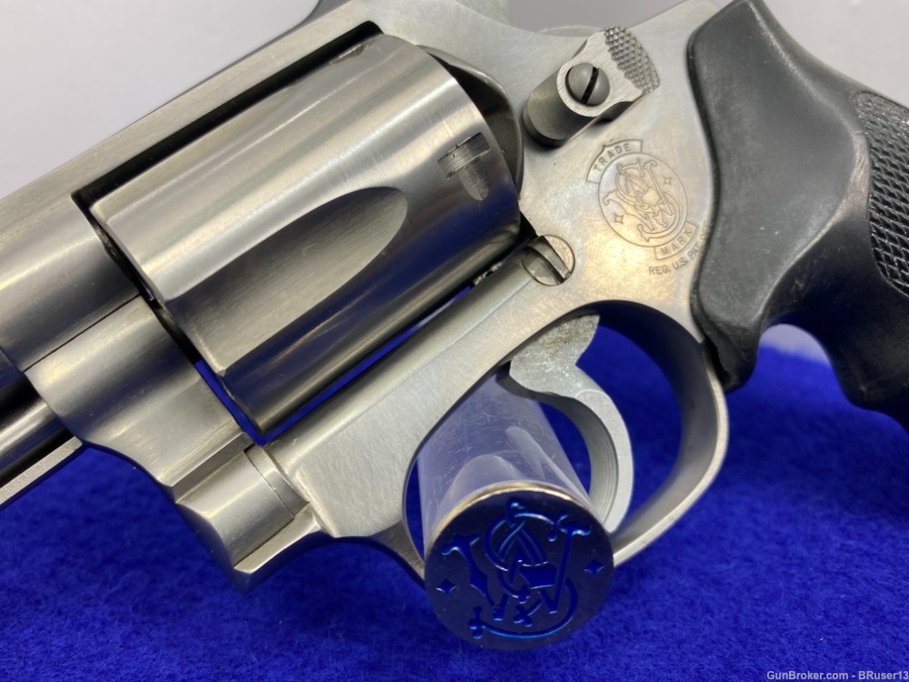 1990 Smith Wesson 60-4 .38spl Stainless *SOUGHT AFTER 3" Pre-Lock MODEL-img-9