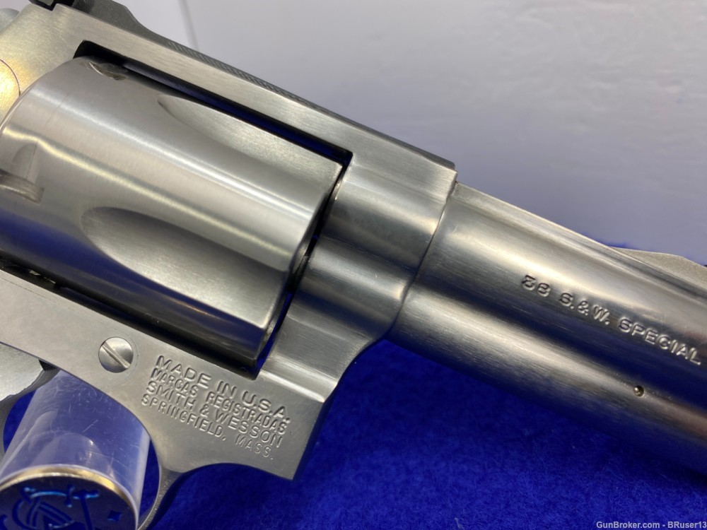 1990 Smith Wesson 60-4 .38spl Stainless *SOUGHT AFTER 3" Pre-Lock MODEL-img-24