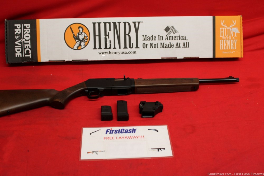 Henry Homesteader Glock Magwell, Threaded 9mm Carbine-img-0
