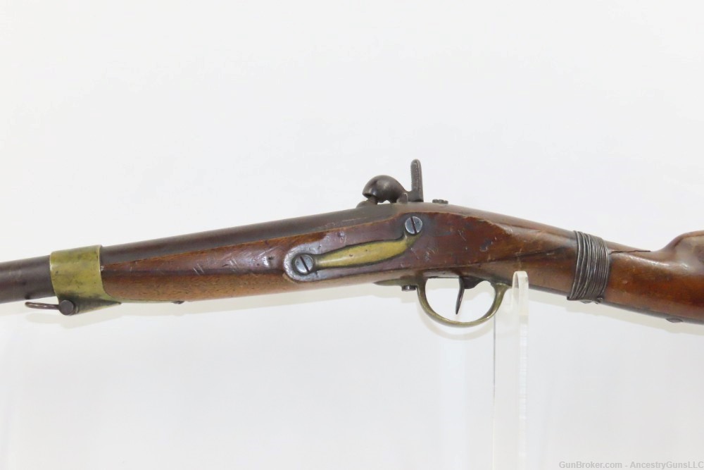 CIVIL WAR Antique FRENCH St. Etienne M1822 Perc. Conversion CAVALRY Carbine-img-18