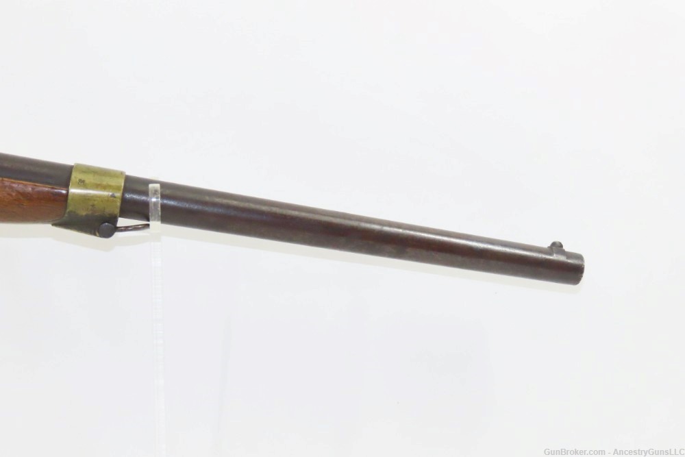 CIVIL WAR Antique FRENCH St. Etienne M1822 Perc. Conversion CAVALRY Carbine-img-4