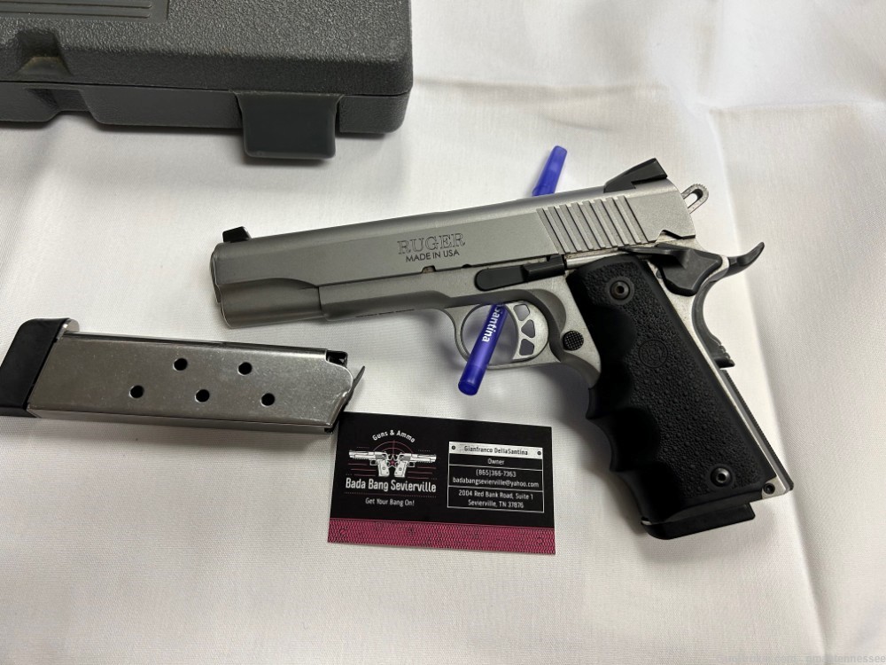 RUGER SR1911 WITH 2 MAGS, GREAT CONDITION-img-3