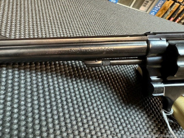 Smith Wesson Mod 10-7 6" Barrel 6 Shot 38 SW Special CTG Revolver -img-2