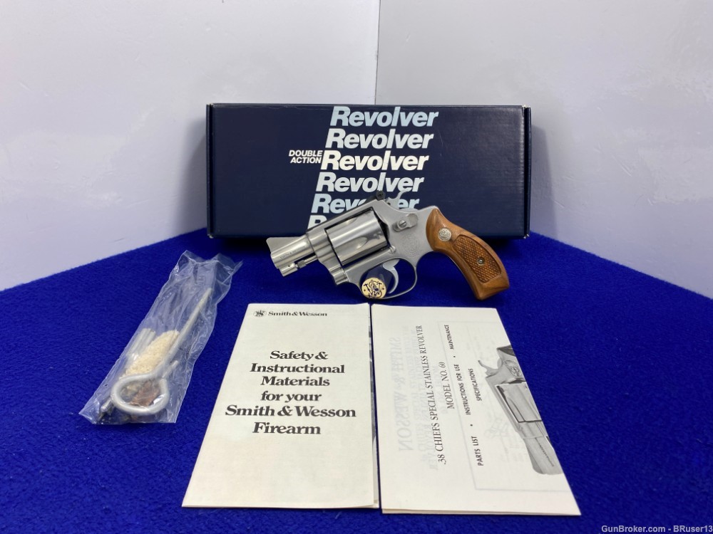1985 Smith Wesson 60 *ULTRA RARE & DESIRABLE ASHLAND TARGET MODEL*-img-0