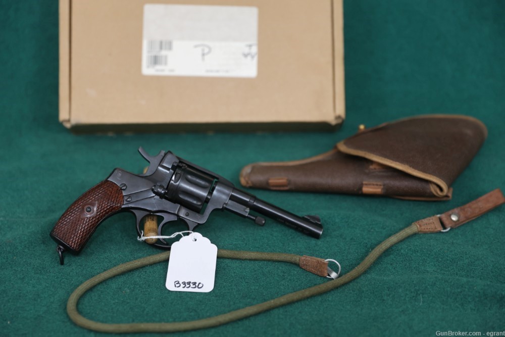 B3330 Nagant 1895 revolver 7.62X38R holster lanyard -img-0