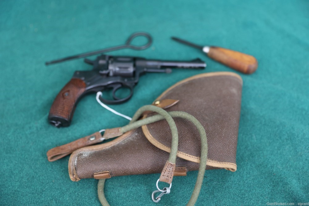 B3330 Nagant 1895 revolver 7.62X38R holster lanyard -img-7