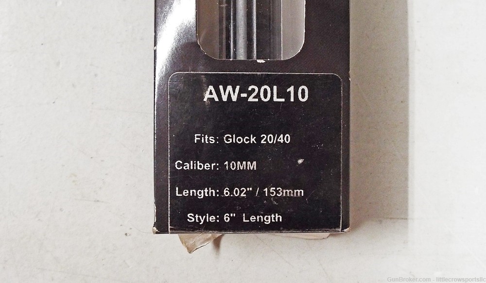 Alpha Wolf Glock 20/40 Barrel 10MM 6.02" P/N AW-20L10-img-1