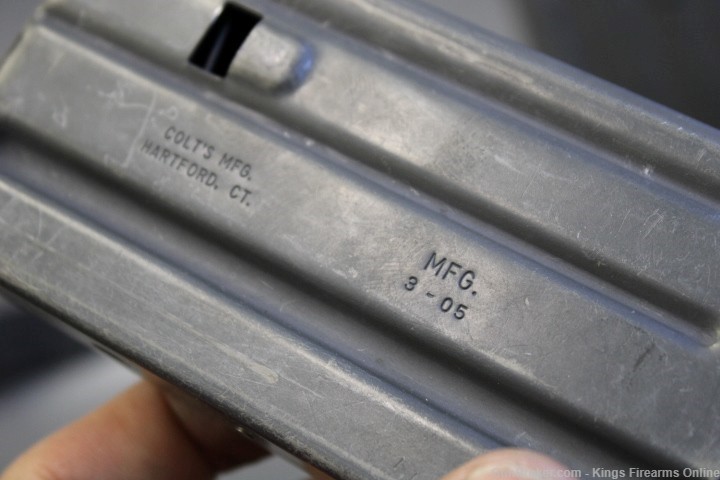 Lot of 5 Colt 20 RD AR-15 Magazines Item P-545-img-6