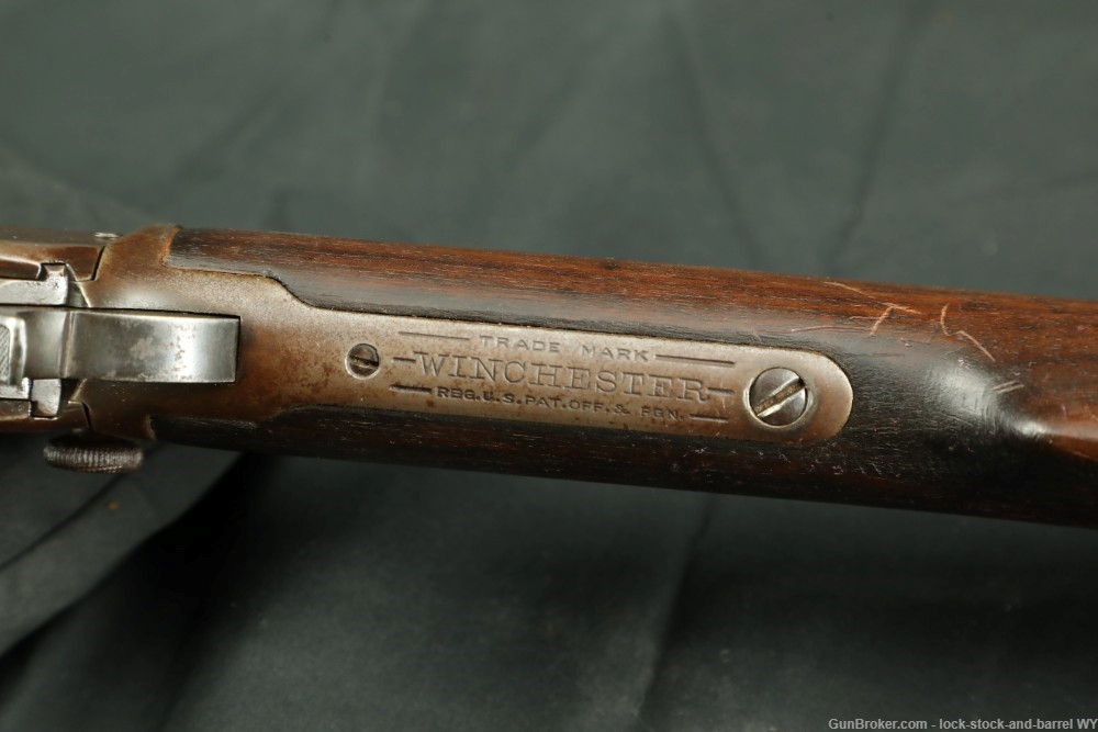Winchester 3rd Model 1890 Takedown .22 Short Pump Action Rifle, 1919 C&R-img-26