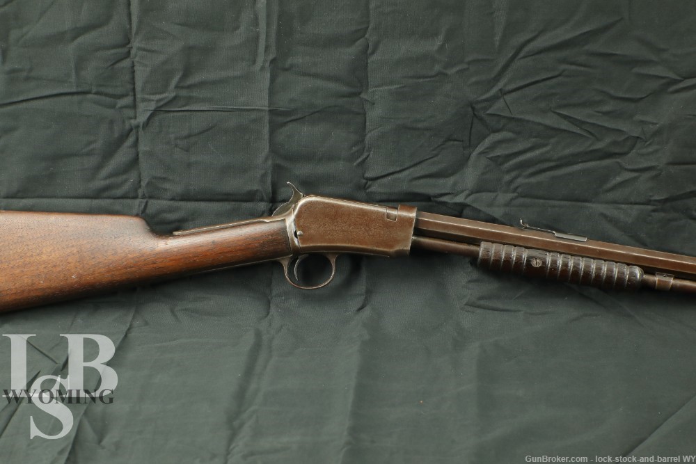 Winchester 3rd Model 1890 Takedown .22 Short Pump Action Rifle, 1919 C&R-img-0
