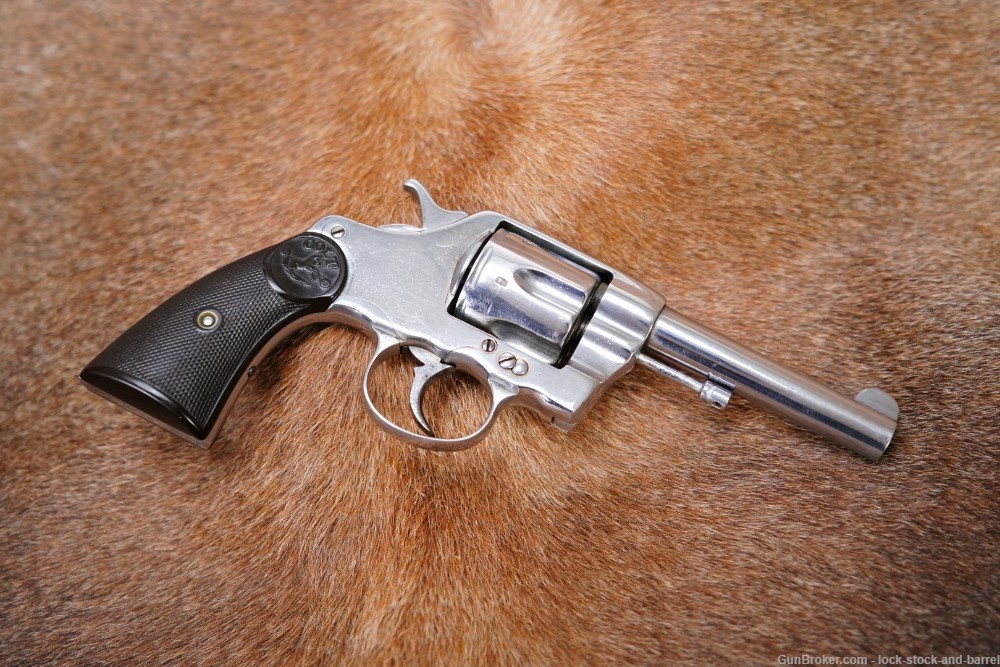 Colt Model New Army .41 Short Long LC DA Double Action Revolver, 1904 C&R-img-2