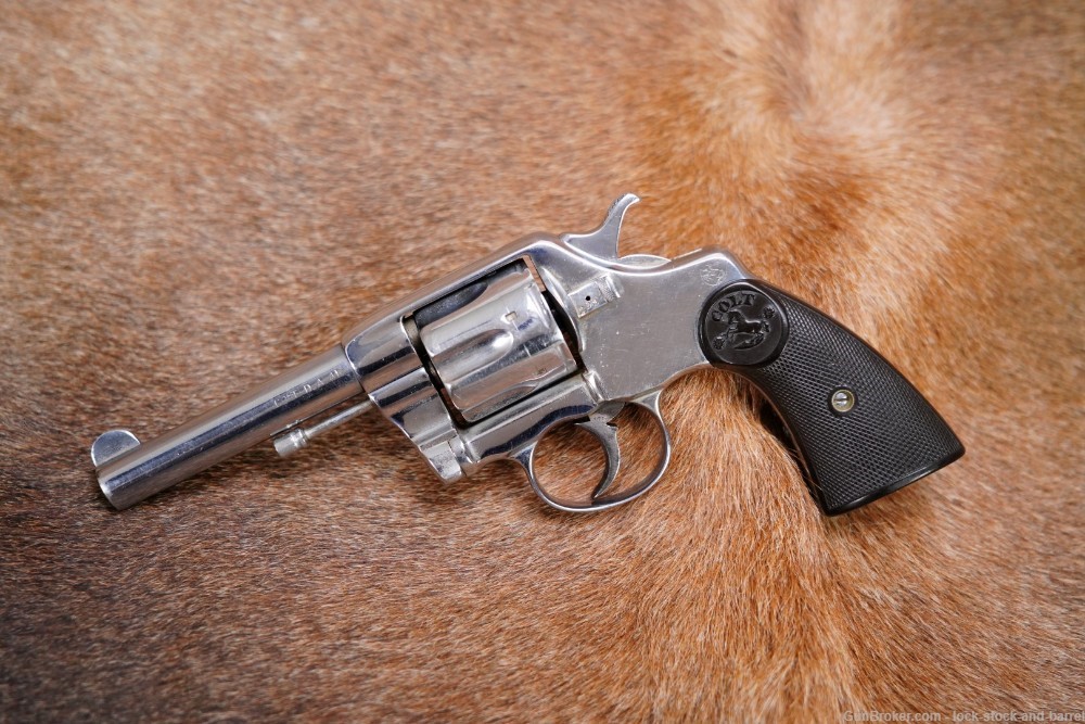 Colt Model New Army .41 Short Long LC DA Double Action Revolver, 1904 C&R-img-3