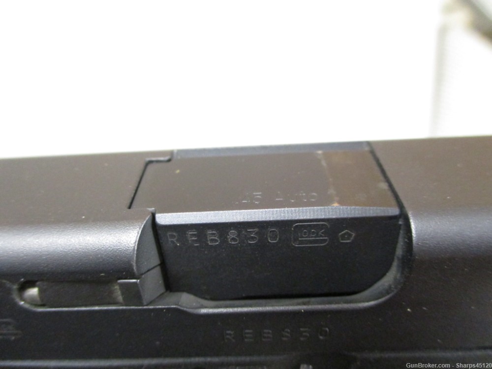 Glock G36 - .45 ACP - 3.5" barrel - Pearce Grip - 2 mags-img-12