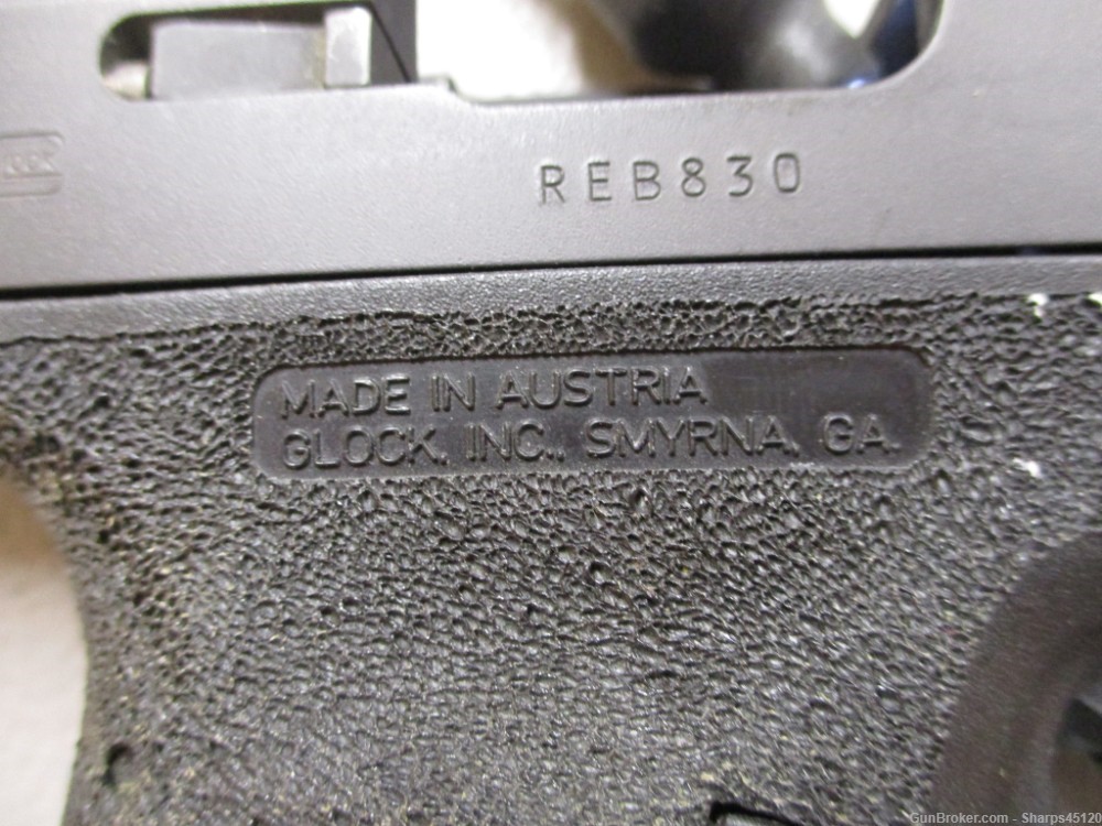 Glock G36 - .45 ACP - 3.5" barrel - Pearce Grip - 2 mags-img-10