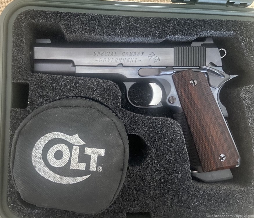 Custom Colt Special Combat Government with KGB Customs Work-img-0