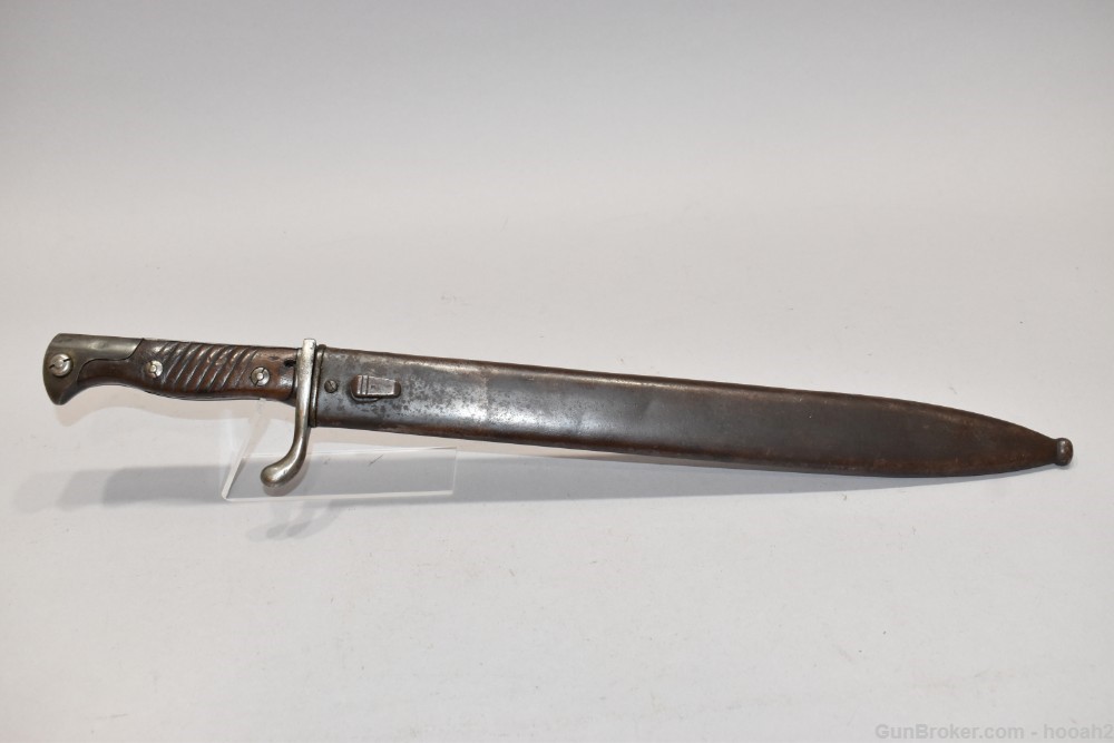 German M1898/05 Butcher Blade Bayonet W Scabbard F Koeller Solingen 1920-img-0