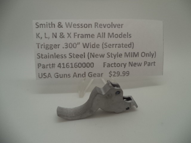 416160000 Smith & Wesson KLNX Frame All Models .300" Trigger-img-0