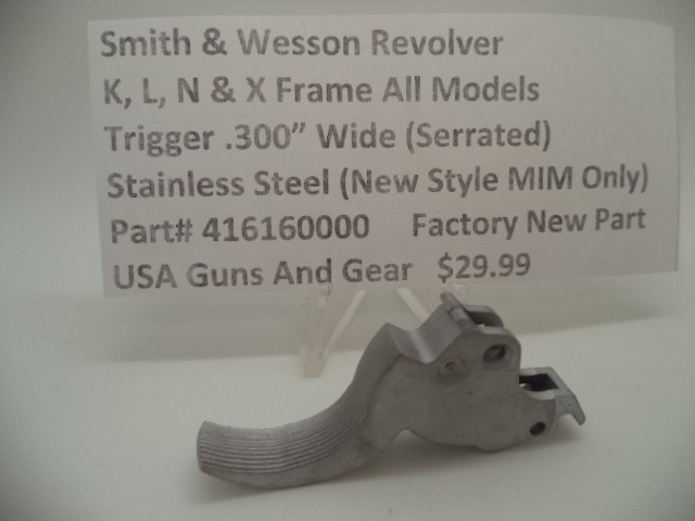 416160000 Smith & Wesson KLNX Frame All Models .300" Trigger-img-1