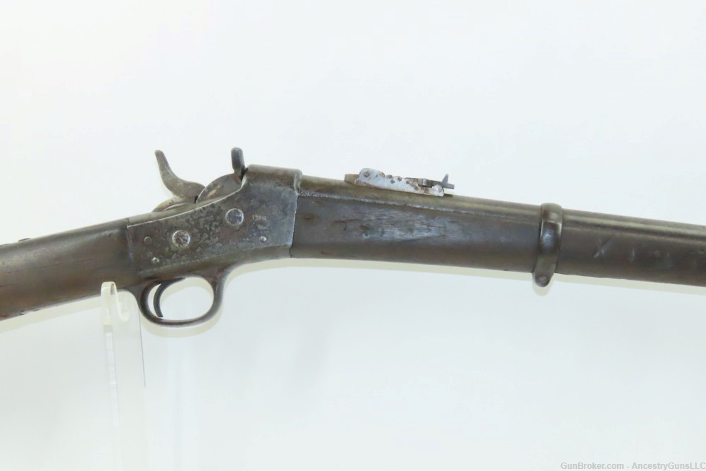 Antique REMINGTON Rolling Block M1868 .43 EGYPTIAN No. 1 MILITARY Rifle    -img-18