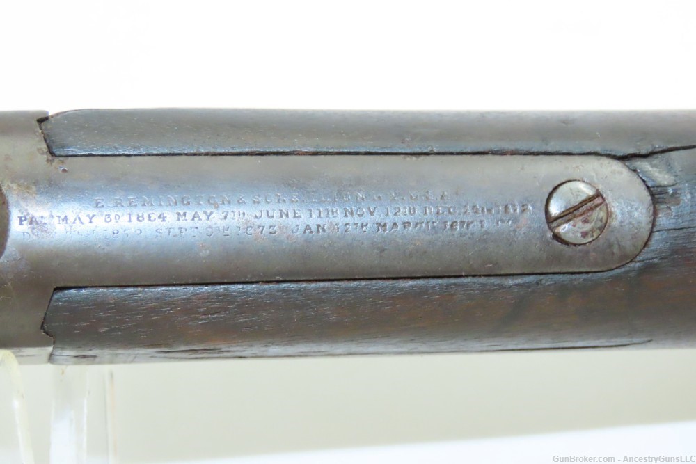 Antique REMINGTON Rolling Block M1868 .43 EGYPTIAN No. 1 MILITARY Rifle    -img-9
