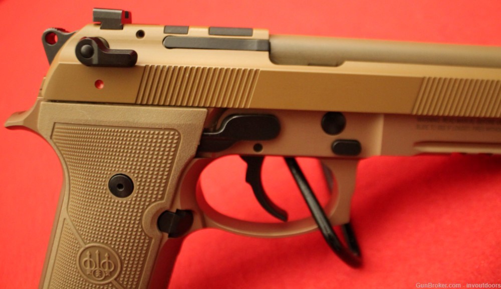Beretta Model M9A4 semi-auto SA/DA 5.1"-barrel 9mm pistol. -img-14