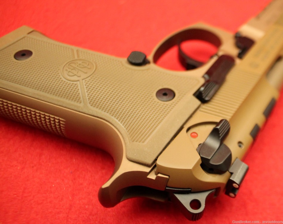 Beretta Model M9A4 semi-auto SA/DA 5.1"-barrel 9mm pistol. -img-9