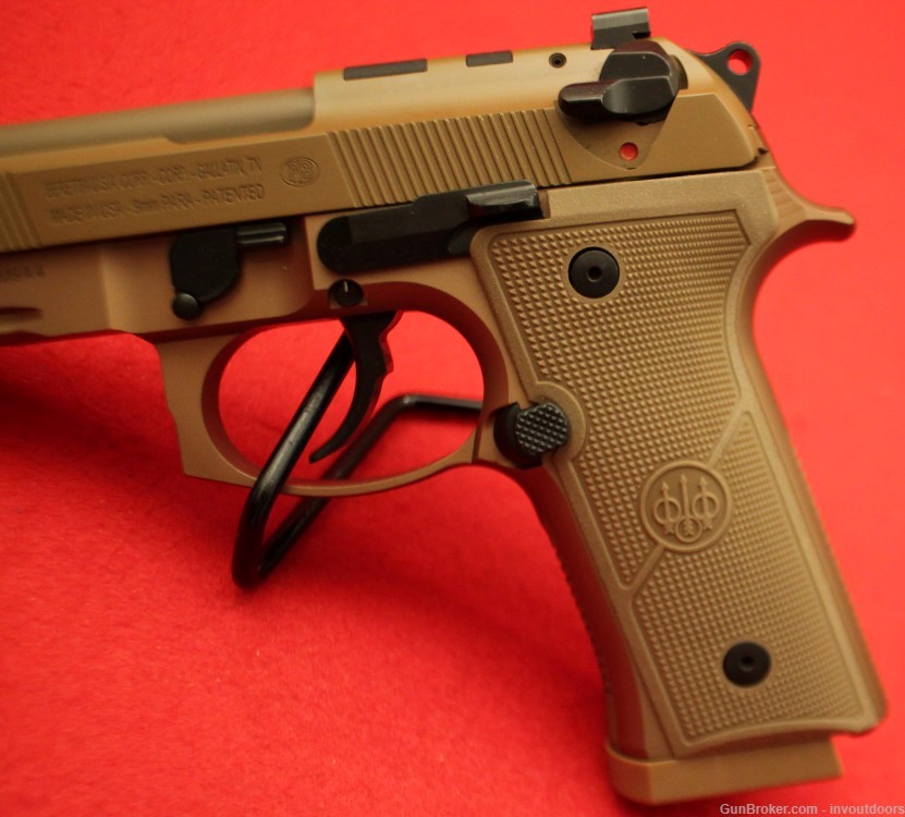 Beretta Model M9A4 semi-auto SA/DA 5.1"-barrel 9mm pistol. -img-11