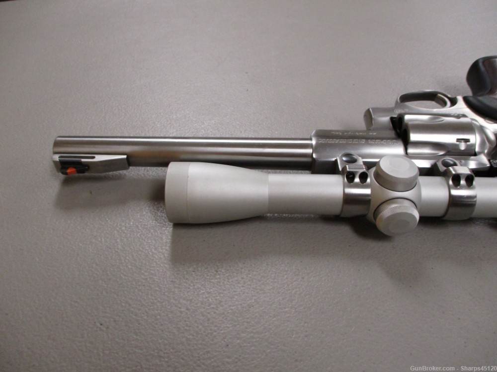 Ruger Super Redhawk .44 Mag - 9.5" bbl - Pentax 2.5-7x scope-img-17