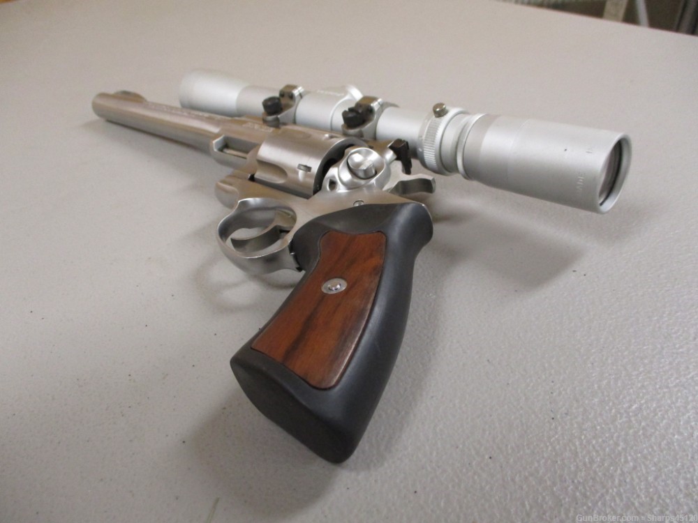 Ruger Super Redhawk .44 Mag - 9.5" bbl - Pentax 2.5-7x scope-img-9
