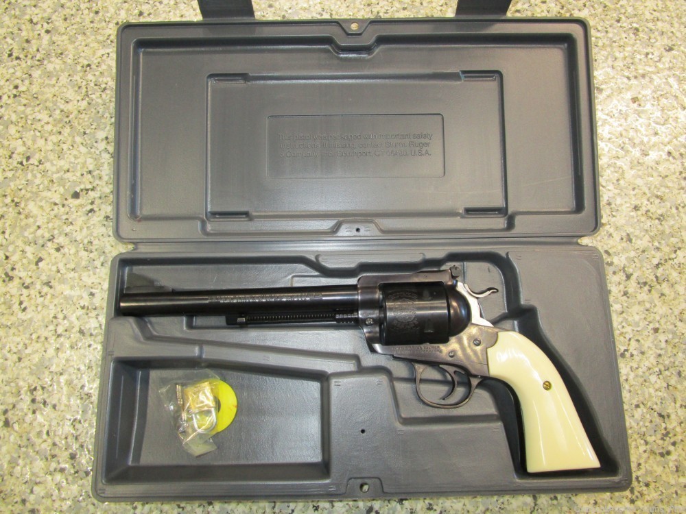 Ruger New Model Blackhawk Bisley 45 Colt with original box-img-0
