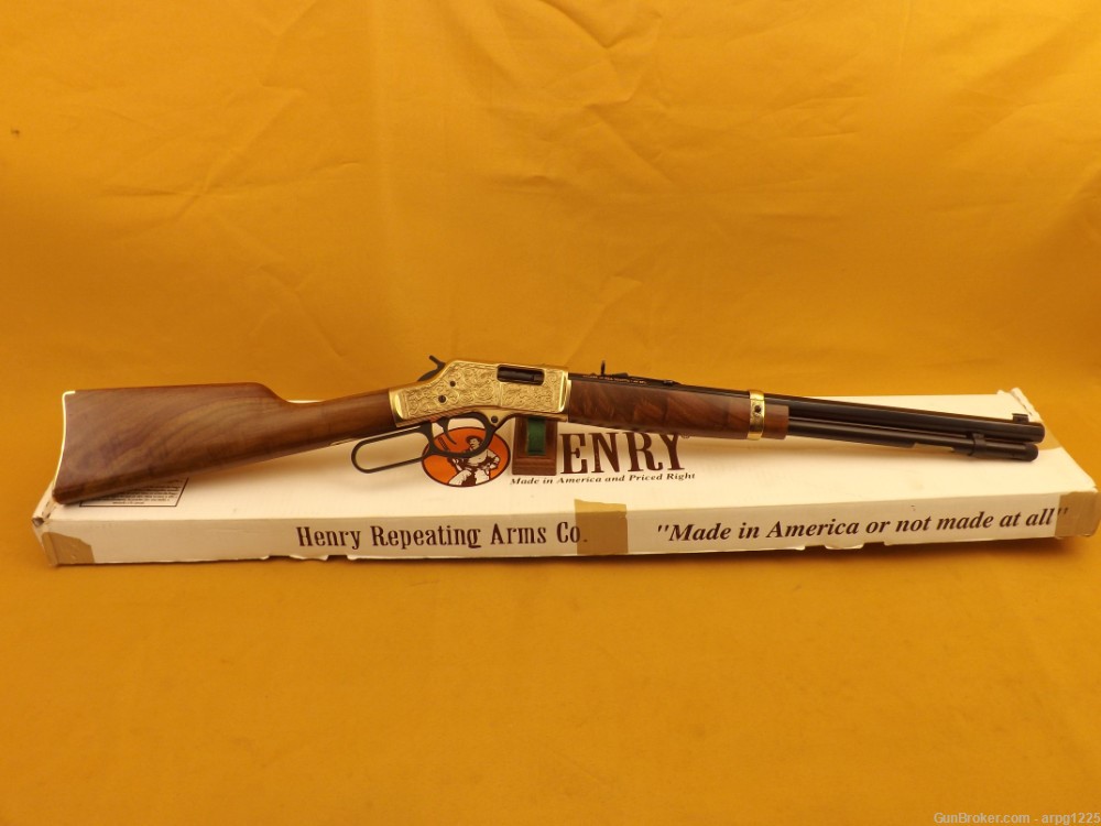 HENRY BIG BOY DELUXE ENGRAVED .44MAG LEVER ACTION RIFLE MFG 2012-img-0