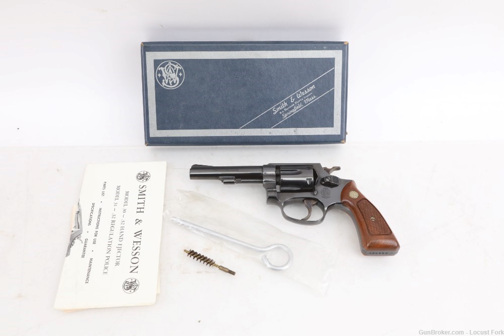 Smith and Wesson 31-1 32 Regulation Police 32 S&W Long 4" Factory Box C&R-img-0