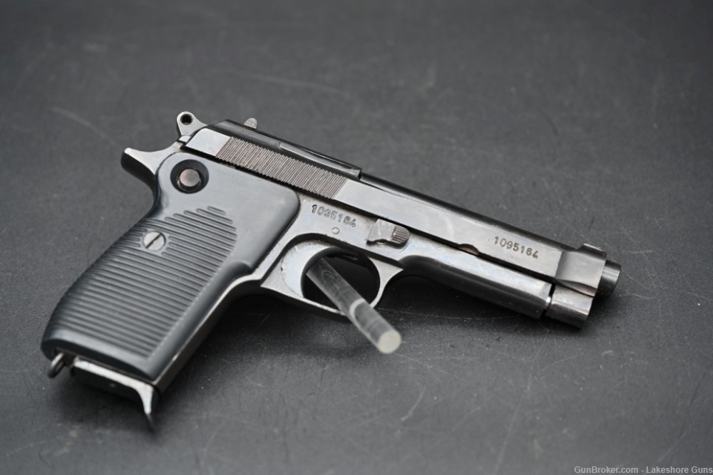 Egyptian Maadi Helwan 9mm semi auto pistol Beretta M1951 clone Interarms!-img-0